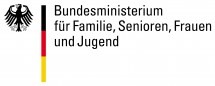 Logo Bundesministerium für Familie, Senioren Frauen und Jugend