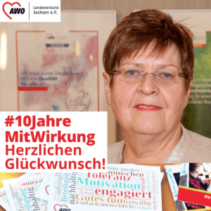 Portrait und Gratulation Margit Weihnert