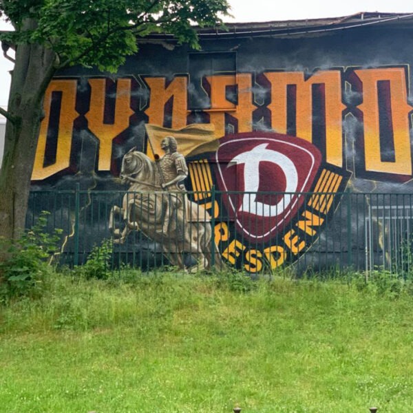 Ein großes Dynamo Graffiti
