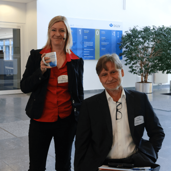 Ulrike Novy und Frank Schaffrath beim inklusiven Fachtag