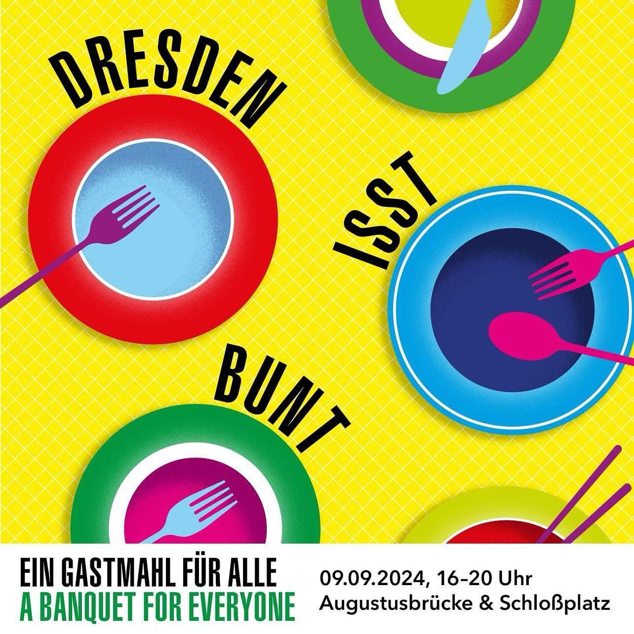 Plakat zu Dresden is(s)t bunt