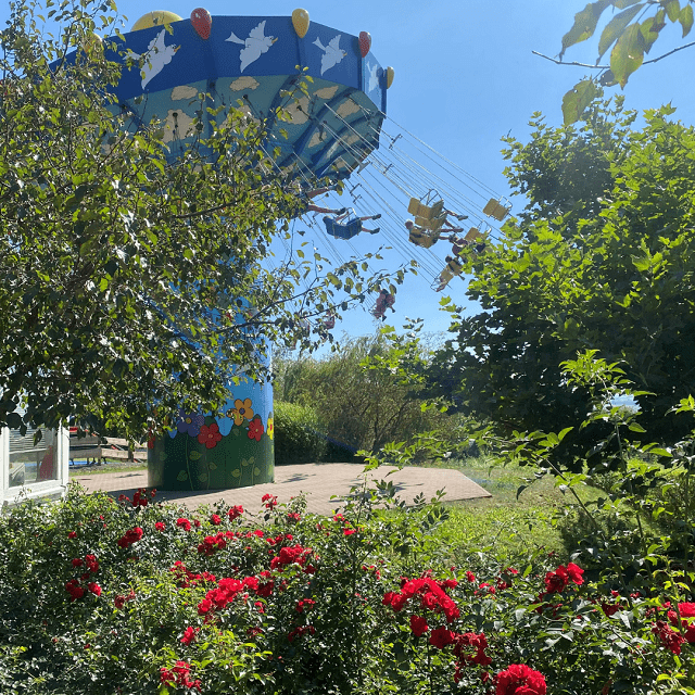 Das Kettenkarussell im Sonnenlandpark