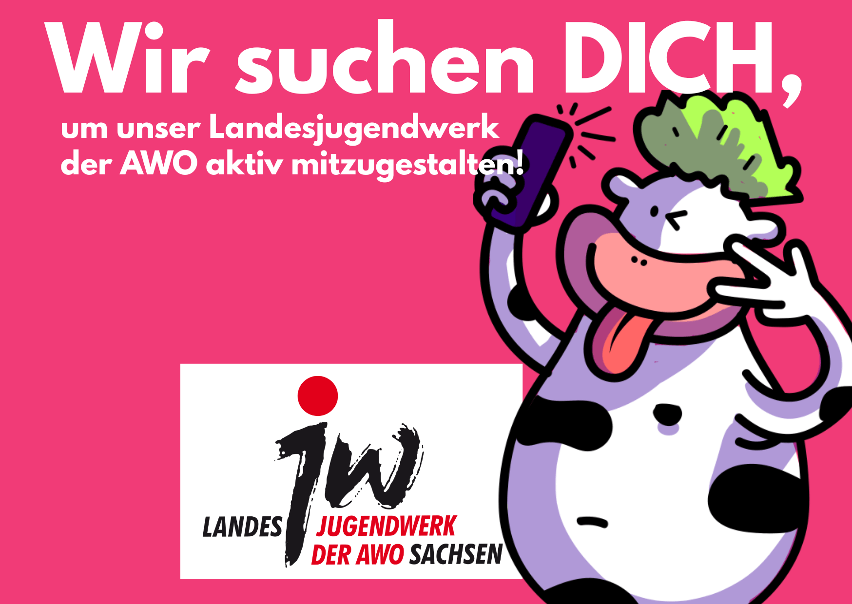 Landesjugendwerk AWO Sachsen Landing Page Banner