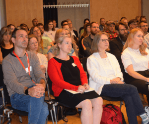 Blick ins Publikum auf dem Liga Fachtag Wohnungslosenhilfe