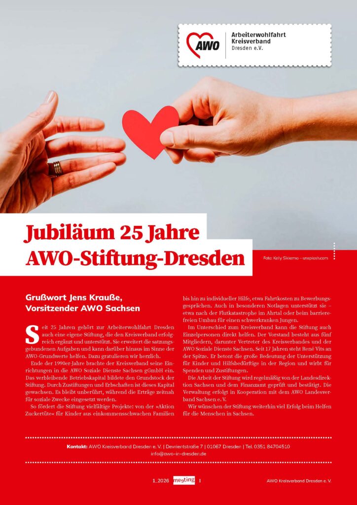 Titelbild der meeting 1_26 Dresden
