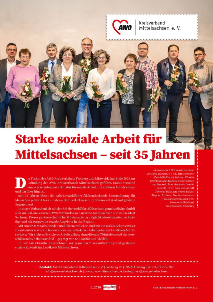Titelbild der meeting 1_26 Mittelsachsen