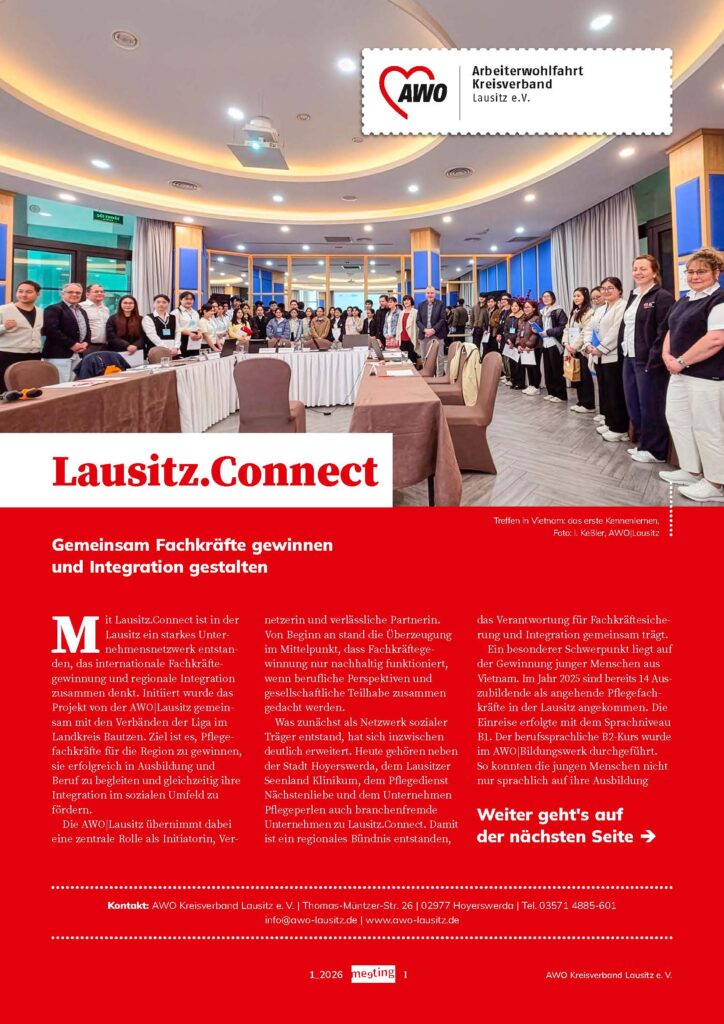 Titelbild der meeting 1_26 Lausitz
