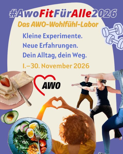 Offizielles Bildmotiv zum AWO Wohlfühl-Labor